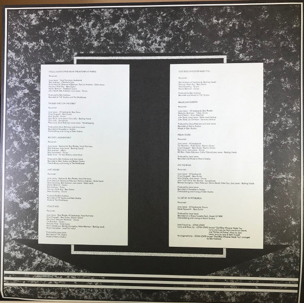 Jona Lewie : On The Other Hand There's A Fist (LP, Album)