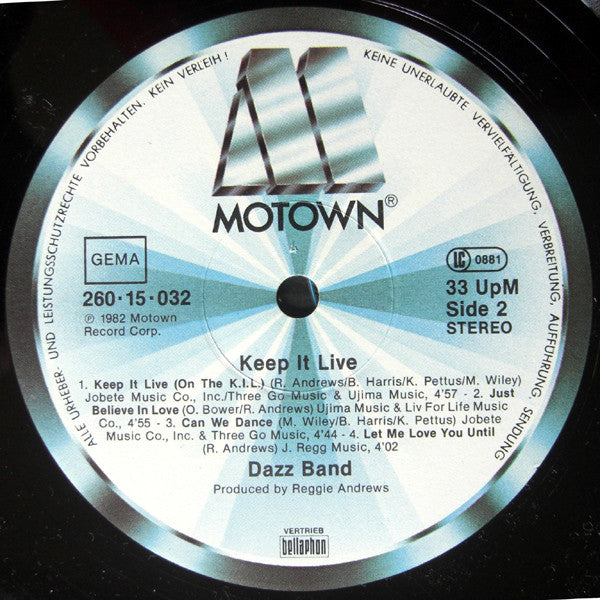 Dazz Band : Keep It Live (LP, Album)