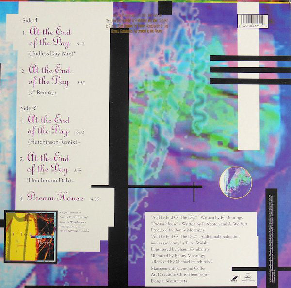 Xymox : At The End Of The Day (12")