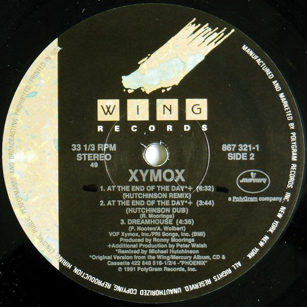 Xymox : At The End Of The Day (12")