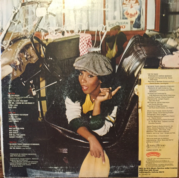 Donna Summer : On The Radio: Greatest Hits Vol. 1 & 2 (2xLP, Album, Comp, Club, RCA)