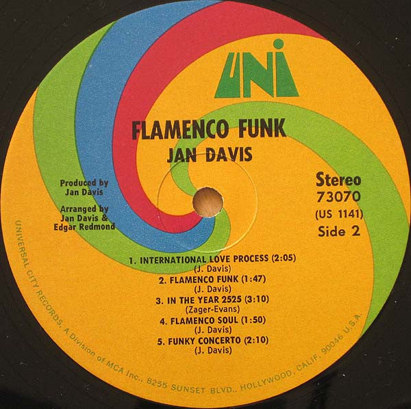 Jan Davis : Flamenco Funk (LP, Album)
