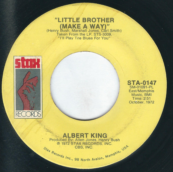 Albert King : Breaking Up Somebody's Home (7", PL)