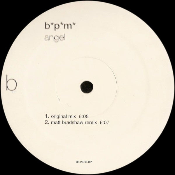 B*P*M** : Angel (12", Promo)