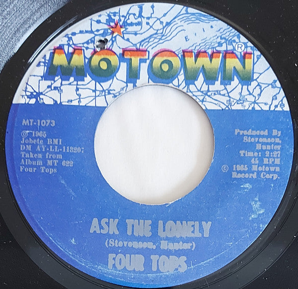 Four Tops : Ask The Lonely (7", Single)