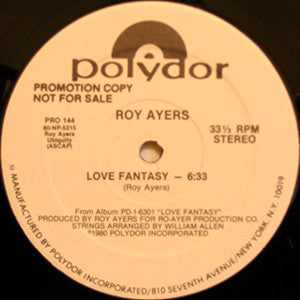 Roy Ayers : Love Fantasy (12", Promo)
