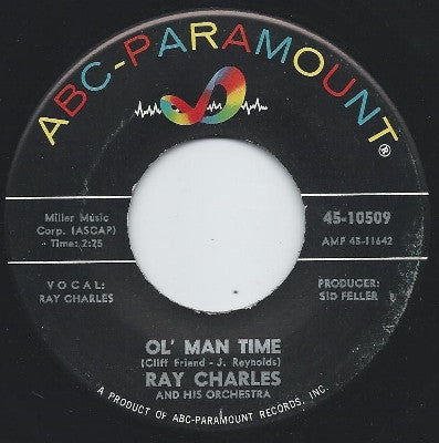 Ray Charles : That Lucky Old Sun (7", Single)