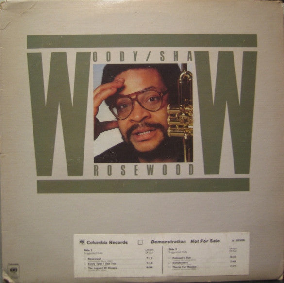 Woody Shaw : Rosewood (LP, Album, Promo)