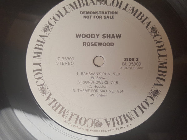 Woody Shaw : Rosewood (LP, Album, Promo)