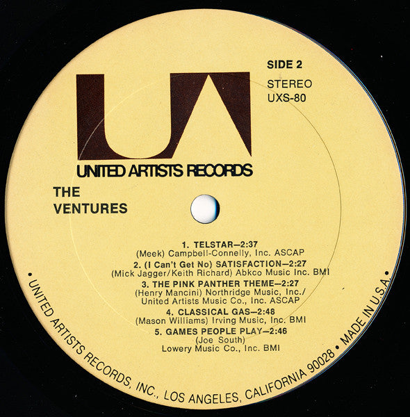 The Ventures : The Ventures (2xLP, Comp)