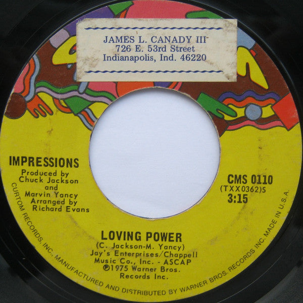Impressions* : First Impressions (7")