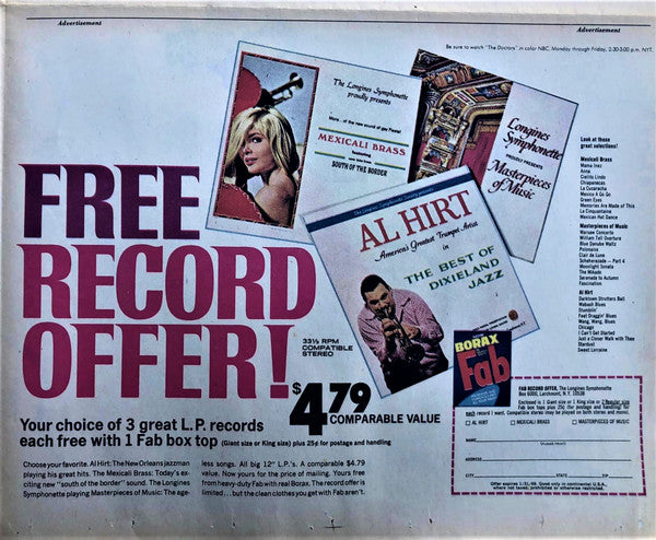 The Longines Symphonette : Masterpieces Of Music (LP, Comp, Promo)