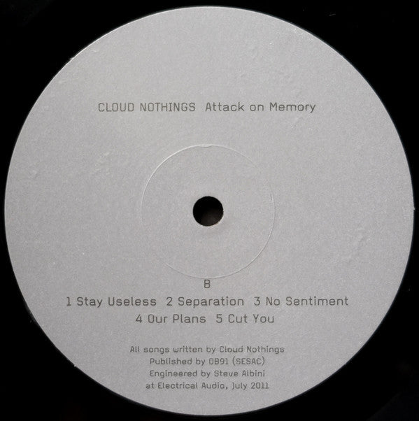 Cloud Nothings : Attack On Memory (LP, Album)