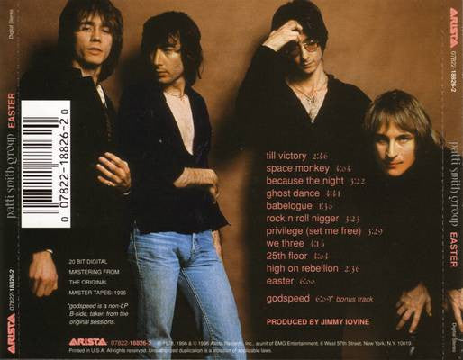 Patti Smith Group : Easter (CD, Album, RE, RM)