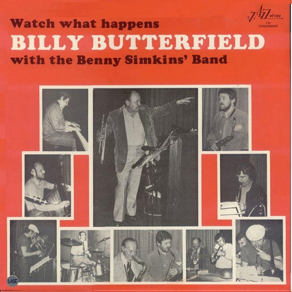 Billy Butterfield With The Benny Simkins' Band : Watch What Happens (LP, Album)