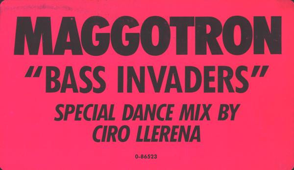 Maggotron : Bass Invaders (12", SRC)