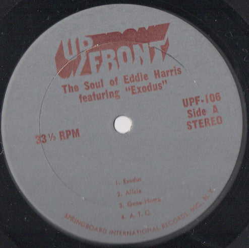 Eddie Harris : The Soul Of Eddie Harris (LP, Album)