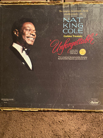 Nat King Cole : Nat King Cole Golden Treasury "Unforgettable" (7xLP, Comp + Box)