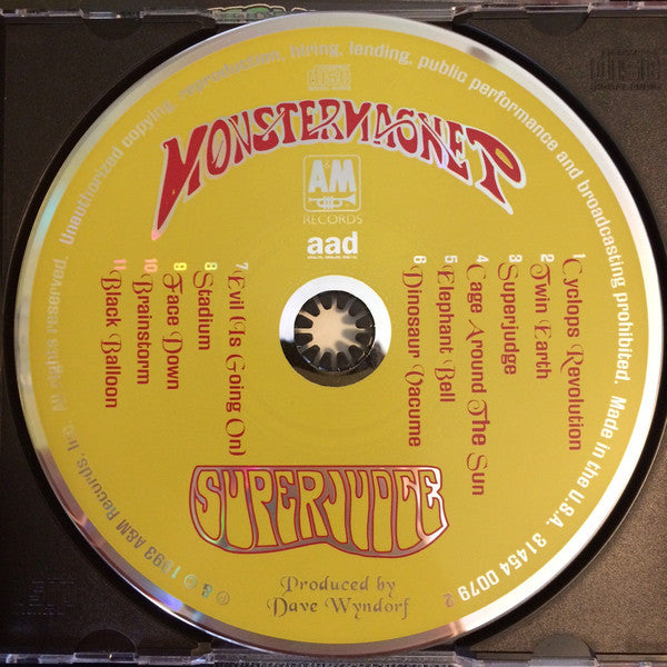 Monster Magnet : Superjudge (CD, Album)