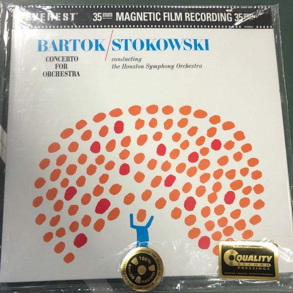 Bartok*, Leopold Stokowski Conducting The Houston Symphony Orchestra* : Concerto For Orchestra (2xLP, Album, RE, RM, 200)