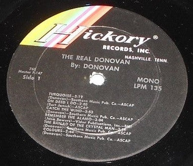 Donovan : The Real Donovan (LP, Comp, Mono)