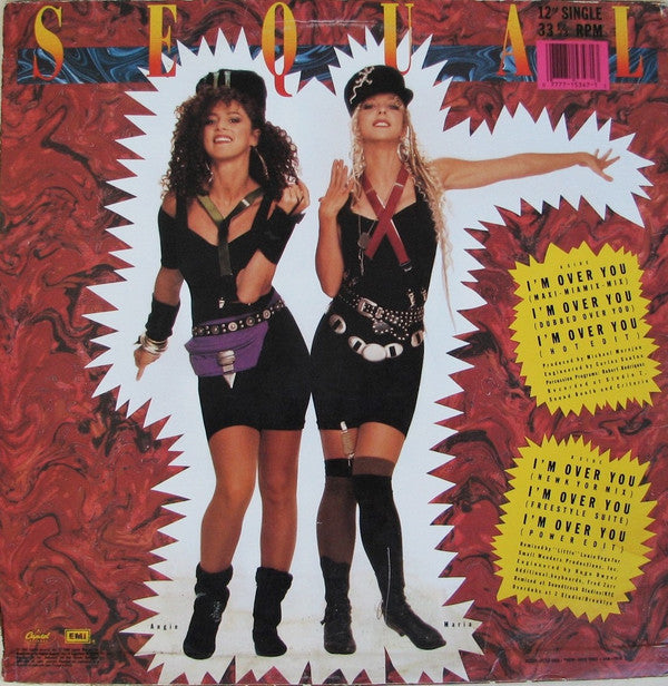 Sequal : I'm Over You (12", Single, SRC)