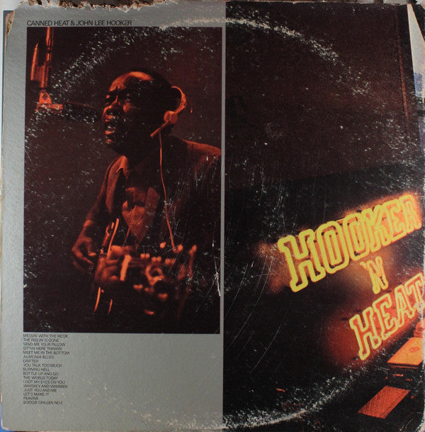Canned Heat & John Lee Hooker : Hooker 'N Heat (2xLP, Album, Gat)