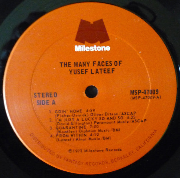 Yusef Lateef : The Many Faces Of Yusef Lateef (2xLP, Comp, RM, Ter)