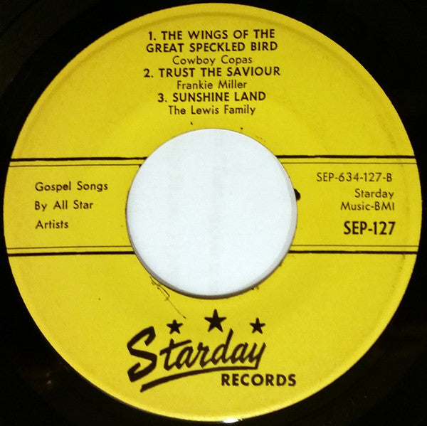 Various : Gospel Songs By All Star Artists (7", EP)