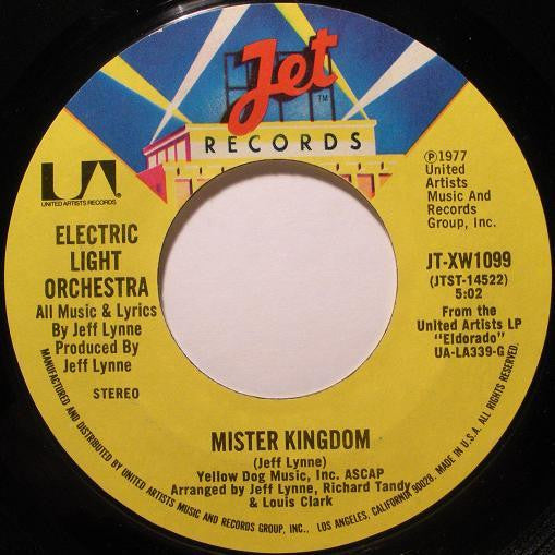 Electric Light Orchestra : Turn To Stone (7", Single, Styrene, Ter)