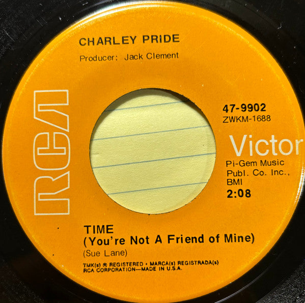 Charley Pride : I Can't Believe That You've Stopped Loving Me (7", Single, Ind)
