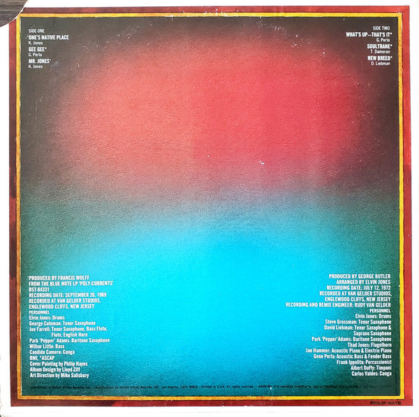 Elvin Jones : Mr. Jones (LP, Album, All)