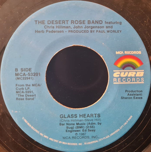 The Desert Rose Band* : One Step Forward (7", Single, Pin)