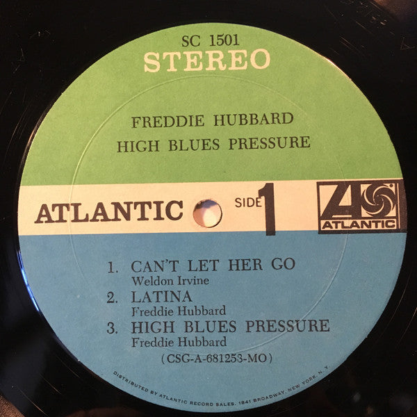 Freddie Hubbard : High Blues Pressure (LP, Album, MO )