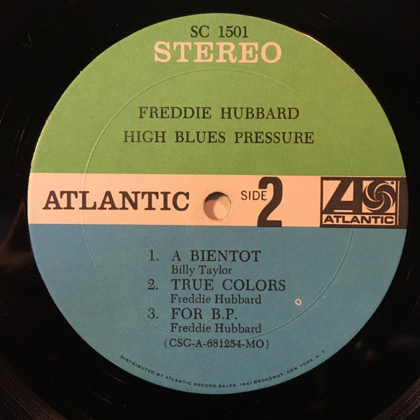 Freddie Hubbard : High Blues Pressure (LP, Album, MO )