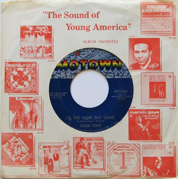 Four Tops : It's The Same Old Song (7", Single)