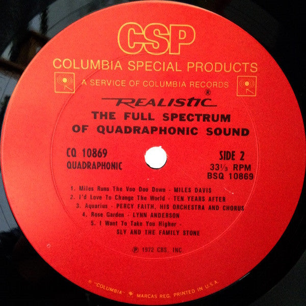 Various : The Full Spectrum Of Quadraphonic Sound (LP, Comp, Quad)