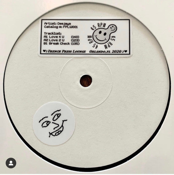 Deejays : Deejays (12", Club, W/Lbl)