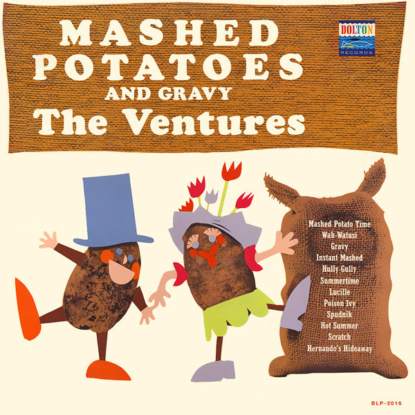 The Ventures : Mashed Potatoes And Gravy (LP, Mono)