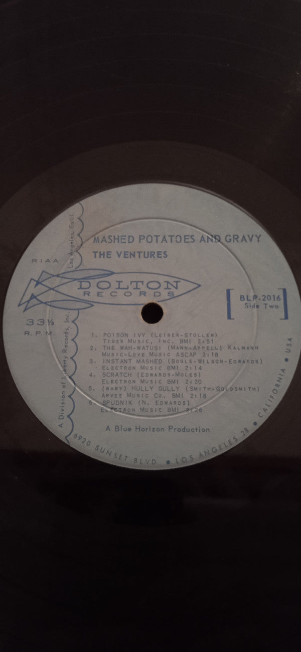 The Ventures : Mashed Potatoes And Gravy (LP, Mono)