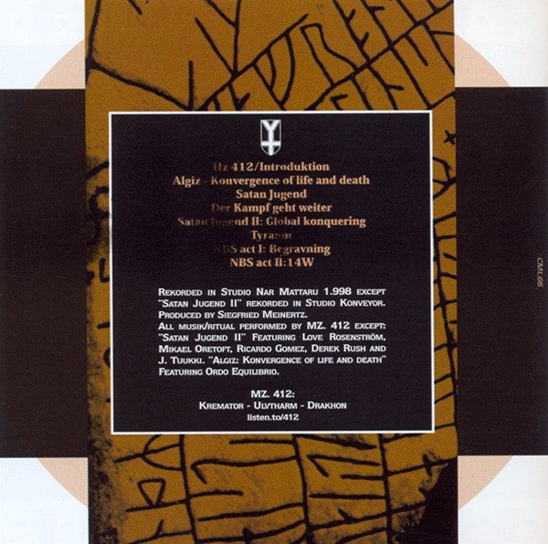 Mz.412 : Nordik Battle Signs (CD, Album)