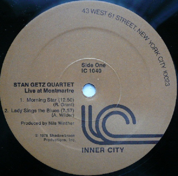 Stan Getz Quartet : Stan Getz Gold ..." Happy 50th Stan" - A Celebration, Live At Montmartre (2xLP, Album)