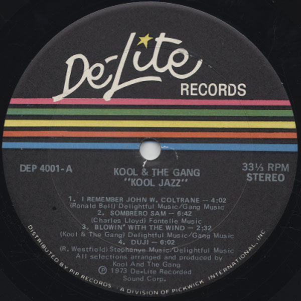 Kool & The Gang : Kool Jazz (LP, Album, Comp)