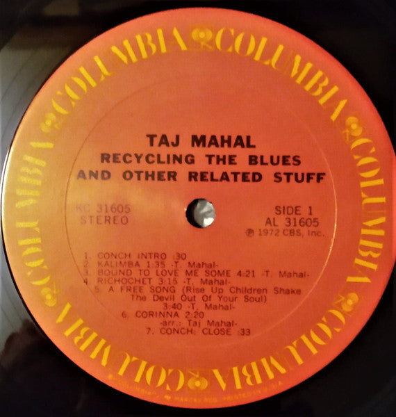 Taj Mahal : Recycling The Blues & Other Related Stuff (LP, Album)