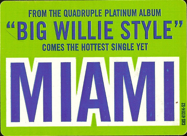 Will Smith : Miami (12", Promo)
