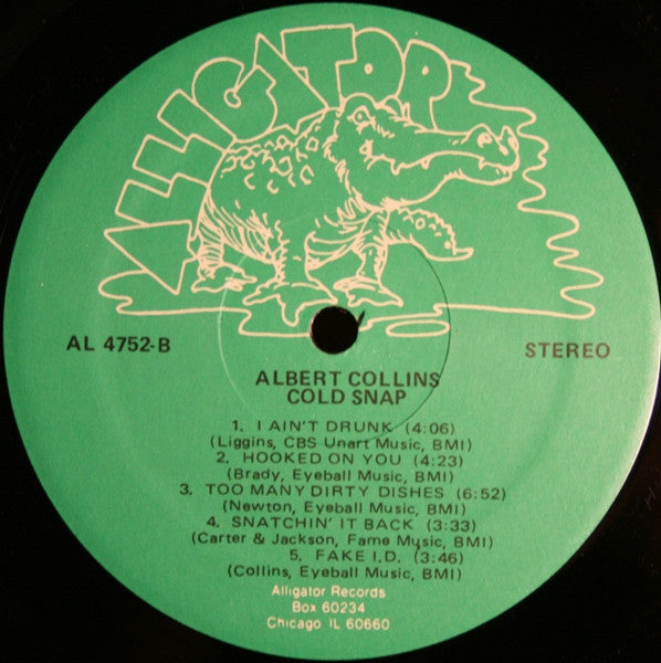 Albert Collins : Cold Snap (LP, Album)