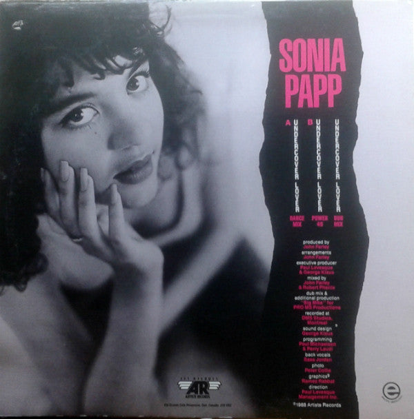 Sonia Papp : Undercover Lover (12")