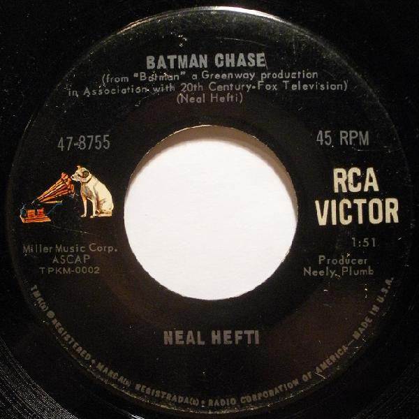 Neal Hefti : Batman Theme / Batman Chase (7", Single, Roc)