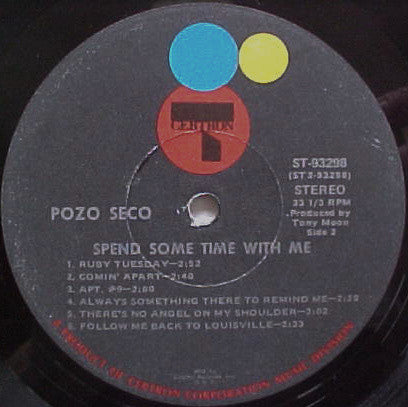 Pozo Seco : Spend Some Time With Me (LP, Album, Club)