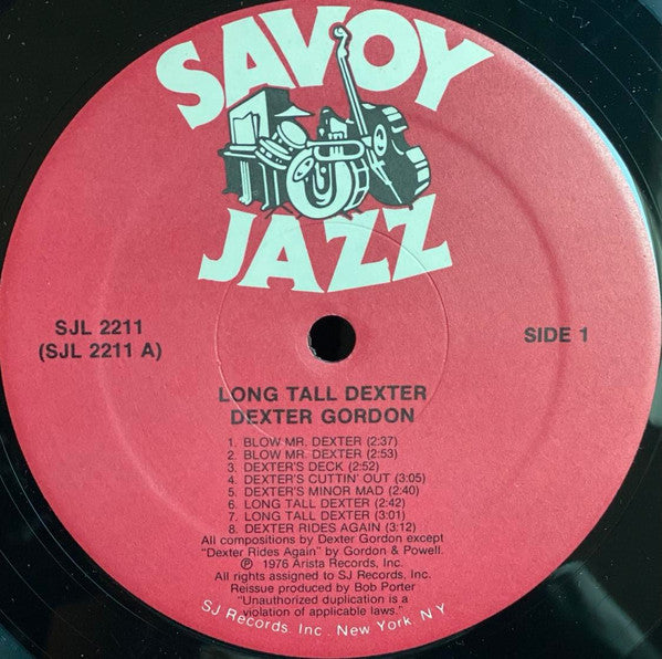 Dexter Gordon : Long Tall Dexter (2xLP, Comp, HuB)